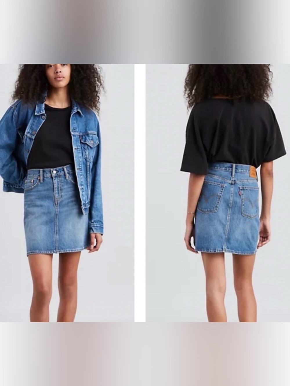 Levi’s Medium Wash Every Day Denim Skirt